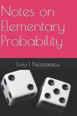 Cover of Notes on Elementary Probability