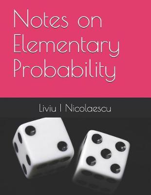 Book cover for Notes on Elementary Probability