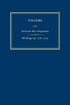 Cover of Complete Works of Voltaire 49A