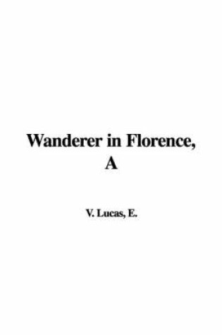 Cover of A Wanderer in Florence