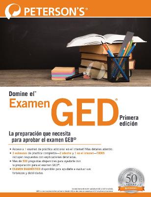 Book cover for Domine el Examen del GED (R), Primera Edicion