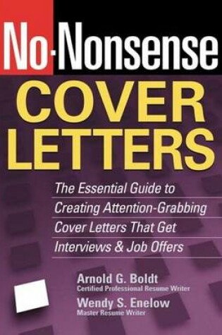 Cover of No-Nonsense Cover Letters