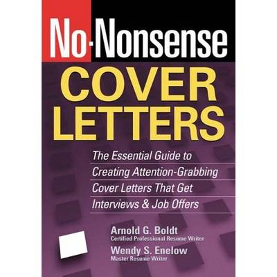 Cover of No-Nonsense Cover Letters