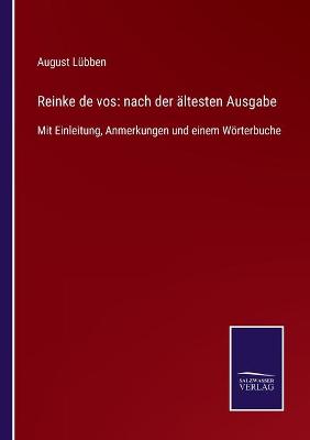 Book cover for Reinke de vos