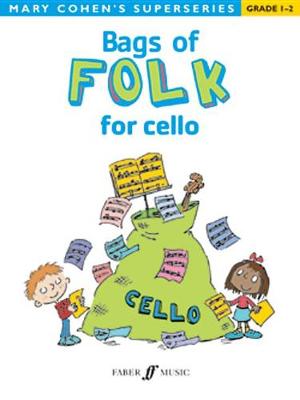 Book cover for Bags of Folk for Cello