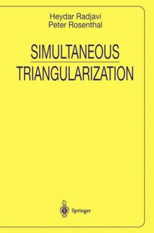 Cover of Simultaneous Triangularization