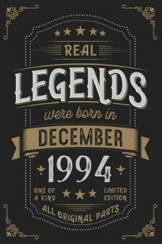 Cover of Real Legends were born in December 1994