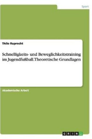 Cover of Schnelligkeits- und Beweglichkeitstraining im Jugendfussball. Theoretische Grundlagen