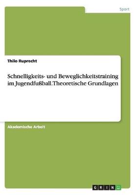 Book cover for Schnelligkeits- und Beweglichkeitstraining im Jugendfussball. Theoretische Grundlagen