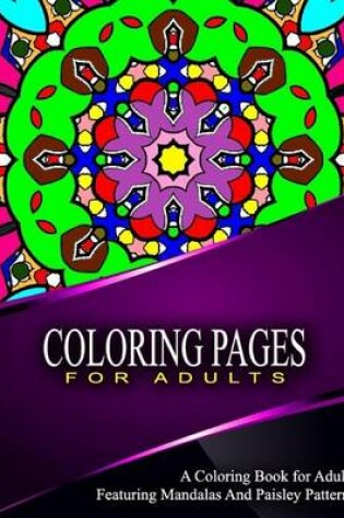 Cover of COLORING PAGES FOR ADULTS - Vol.6