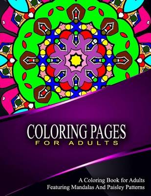 Book cover for COLORING PAGES FOR ADULTS - Vol.6