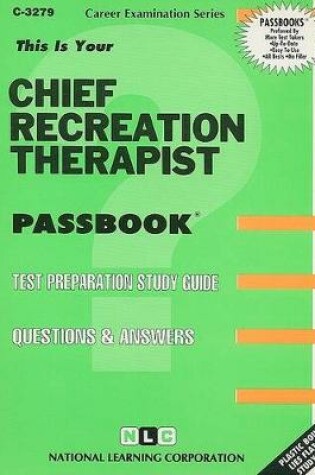 Cover of Chief Recreation Therapist