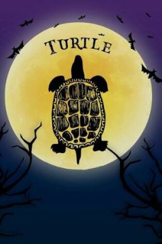 Cover of Turtle Notebook Halloween Journal