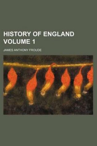 Cover of History of England Volume 1