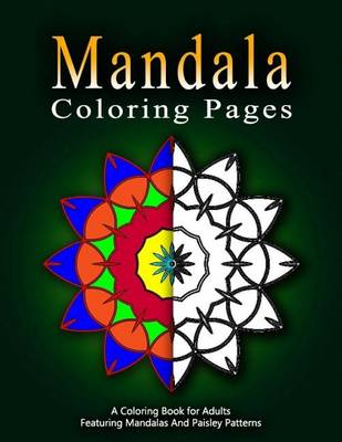 Book cover for MANDALA COLORING PAGES - Vol.5