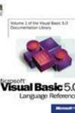 Cover of Microsoft Visual Basic 5 Language Reference