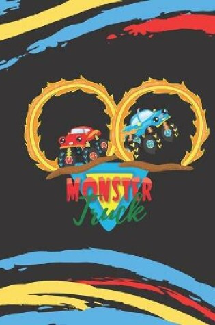 Cover of Monster Truck Coloring Book for Kids