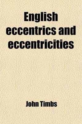 Book cover for English Eccentrics and Eccentricities