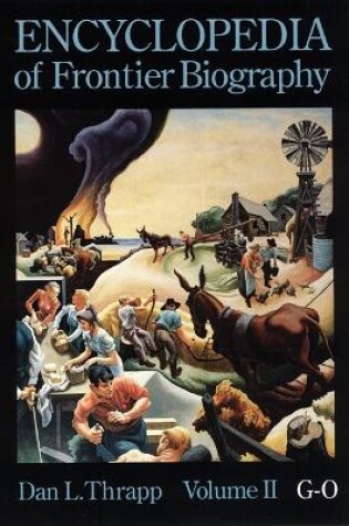 Cover of Encyclopedia of Frontier Biography, Volume 2