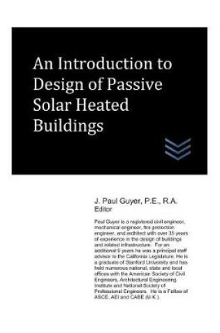 Cover of An Introduction to Design of Passive Solar Heated Buildings