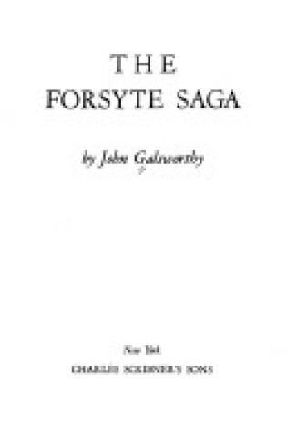 Cover of The Forsyte Saga