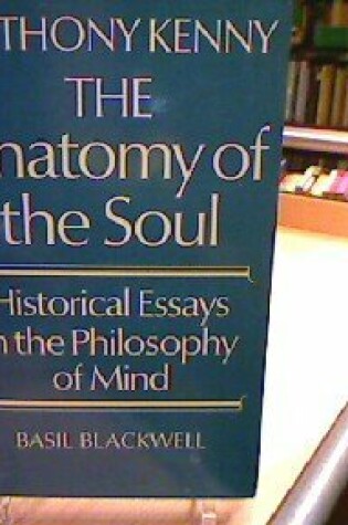 Cover of Anatomy of the Soul