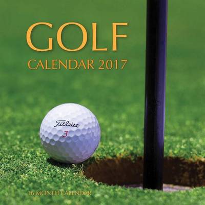 Book cover for Golf Calendar 2017