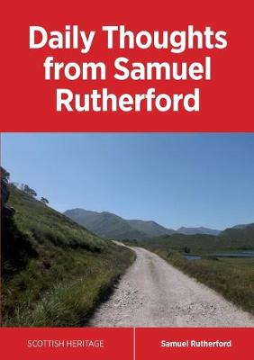 Book cover for Daily Thoughts from Samuel Rutherford