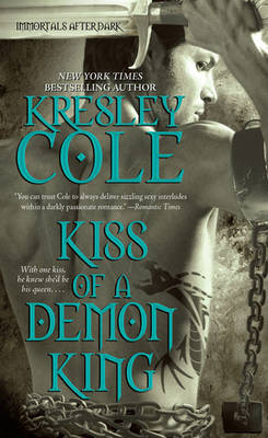 Book cover for Immortals After Dark #6: Kiss of a Demon King