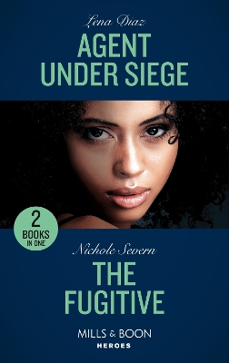 Book cover for Agent Under Siege / The Fugitive