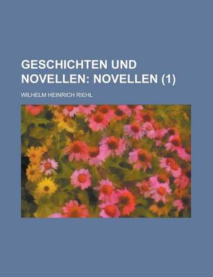 Book cover for Geschichten Und Novellen (1)