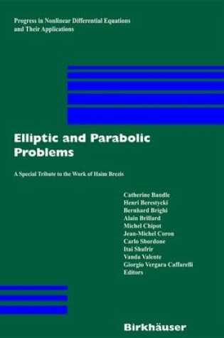 Cover of Elliptic and Parabolic Problems