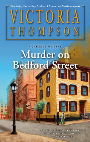Book cover for Murder On Bedford Street