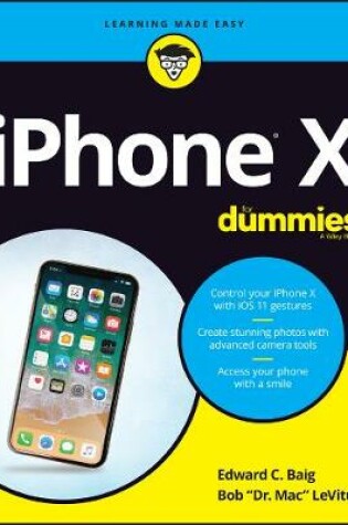Cover of iPhone X For Dummies