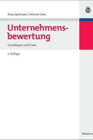 Cover of Unternehmensbewertung