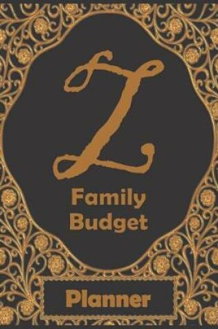 Cover of Z Family Budget Planner