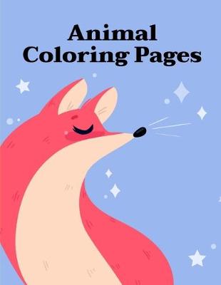 Book cover for Animal Coloring Pages