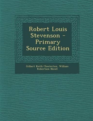 Book cover for Robert Louis Stevenson - Primary Source Edition