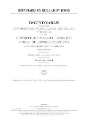 Cover of Roundtable on regulatory issues