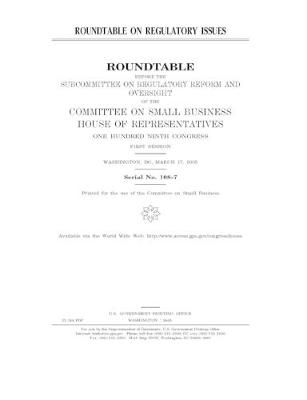 Book cover for Roundtable on regulatory issues