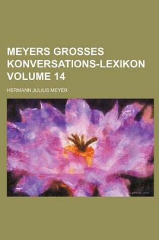 Cover of Meyers Grosses Konversations-Lexikon Volume 14