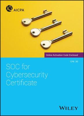 Book cover for SOC for Cybersecurity Certificate