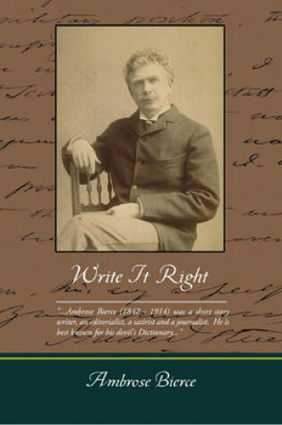 Cover of Write It Right (eBook)