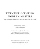 Book cover for Twentieth-century Modern Masters