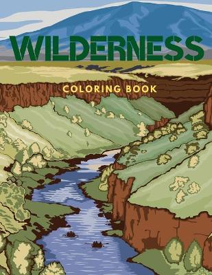 Book cover for Wilderness Coloring Book