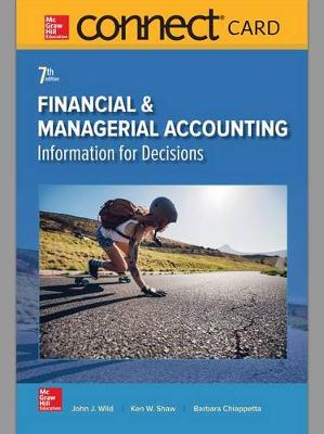 Book cover for Connect Access Card for Financial and Managerial Accounting