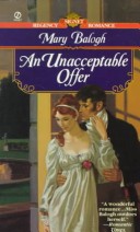 Book cover for Balogh Mary : Unacceptable Offer