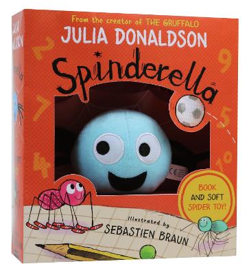 Book cover for Spinderella Book & Plush Set