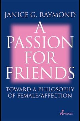 Cover of A Passion for Friends