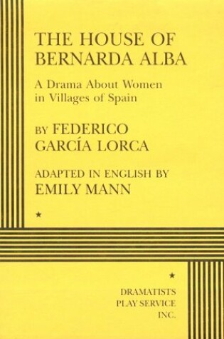 Cover of The House of Bernarda Alba